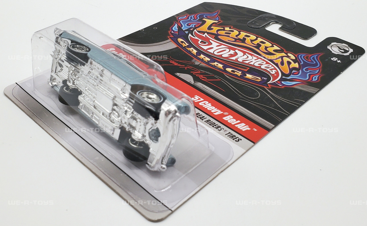 Hot Wheels Larry's Garage Blue '57 Chevy Bel Air Vehicle Mattel