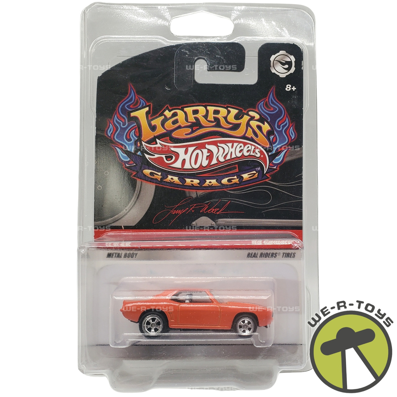 Hot Wheels Larry's Garage Orange '69 Camaro Vehicle Mattel N9061