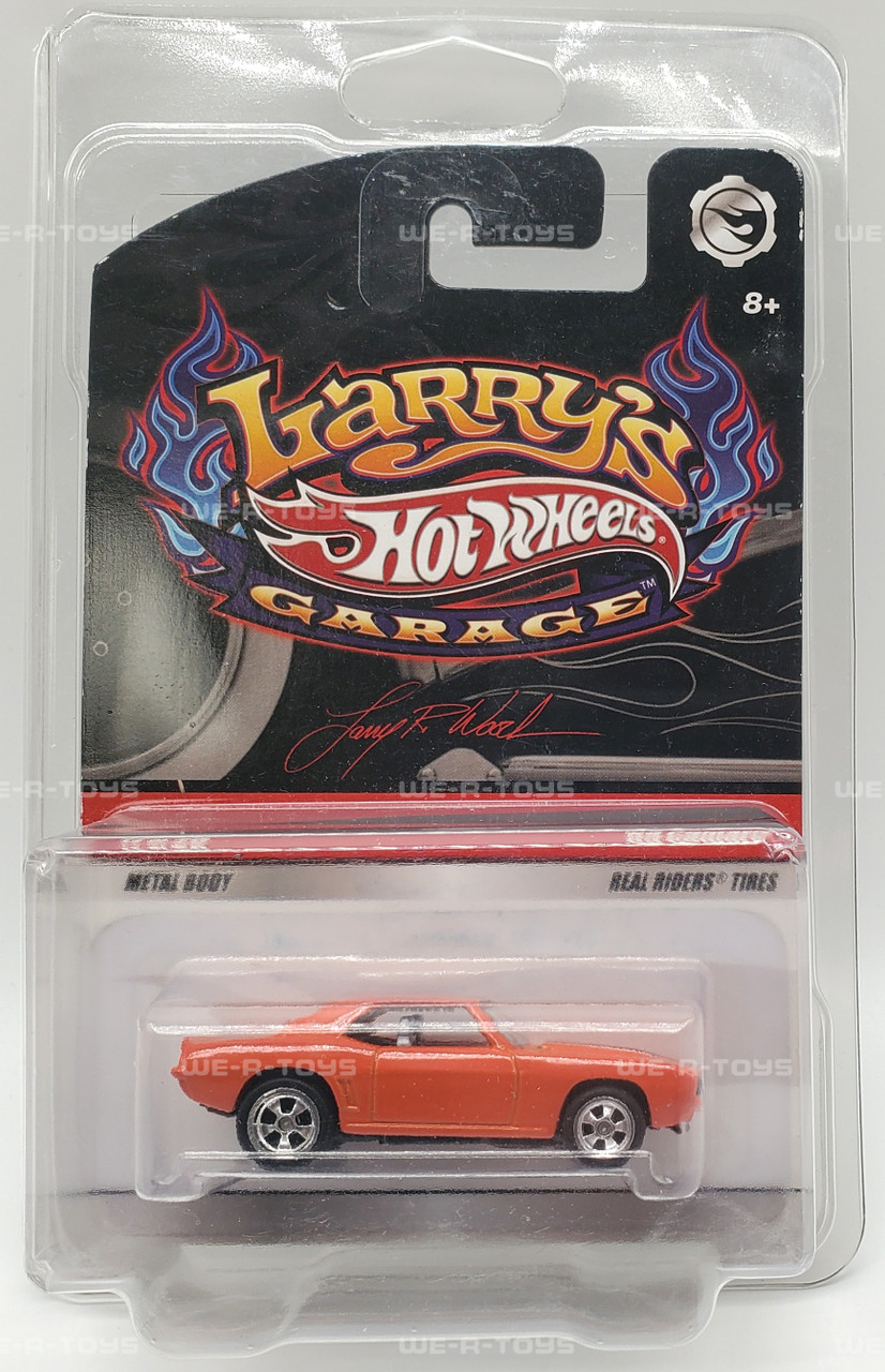 Hot Wheels Larry's Garage Orange '69 Camaro Vehicle Mattel N9061