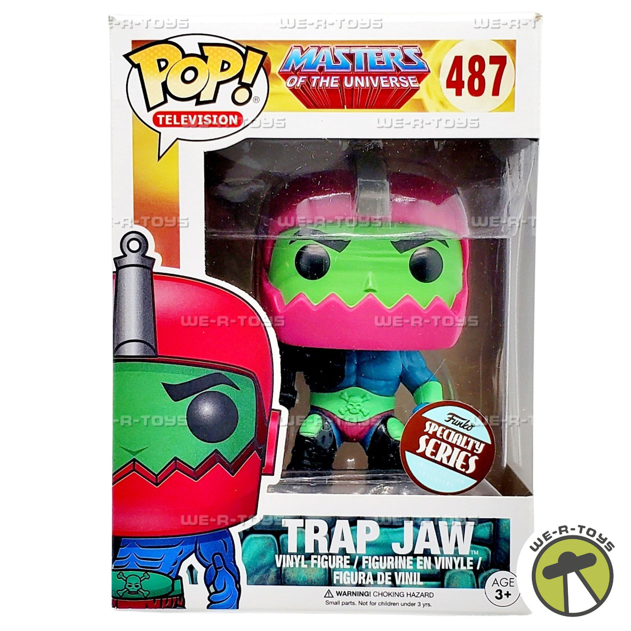 Funko POP Masters of The Universe Trap Jaw 487 Vinyl Figure - We-R