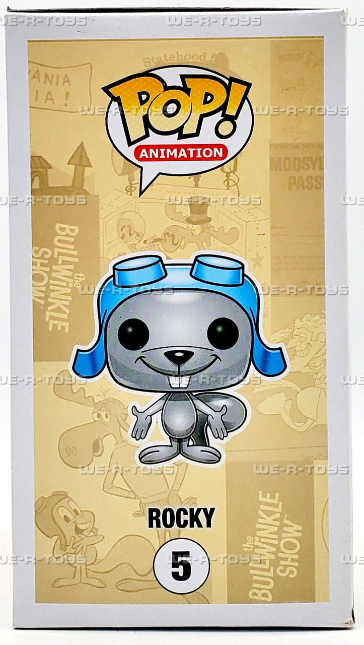 Funko POP TV: Bullwinkle Action Figure Funko Pop! Animation 447 Rocky \u0026 Bullwinkle - Bullwinkle Pop Figure FU33460  | eBay