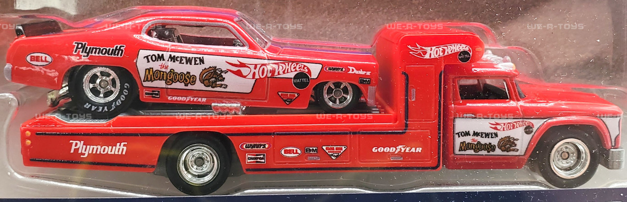 Hot Wheels Car Culture Team Transport Plymouth Duster Funny Car