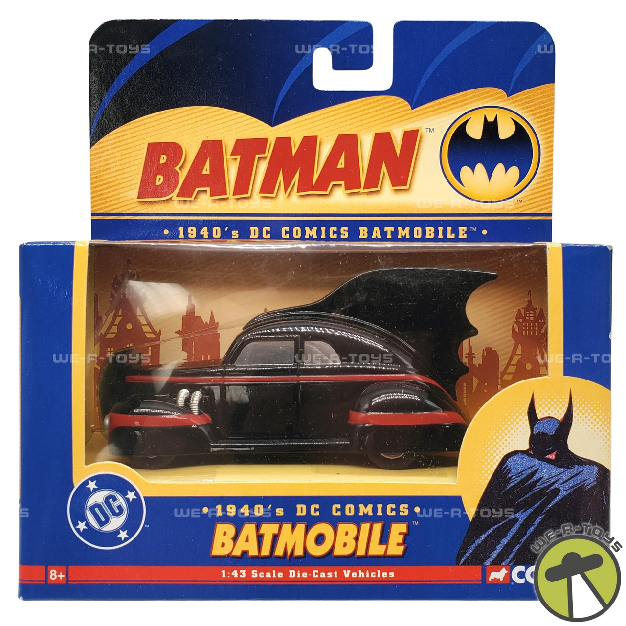 Batman 1940's DC Comics BMBV1 Batmobile Die-Cast Vehicle Corgi