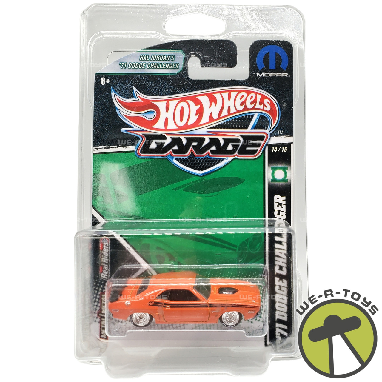 Hot Wheels Garage Mopar Hal Jordan's '71 Dodge Challenger Vehicle