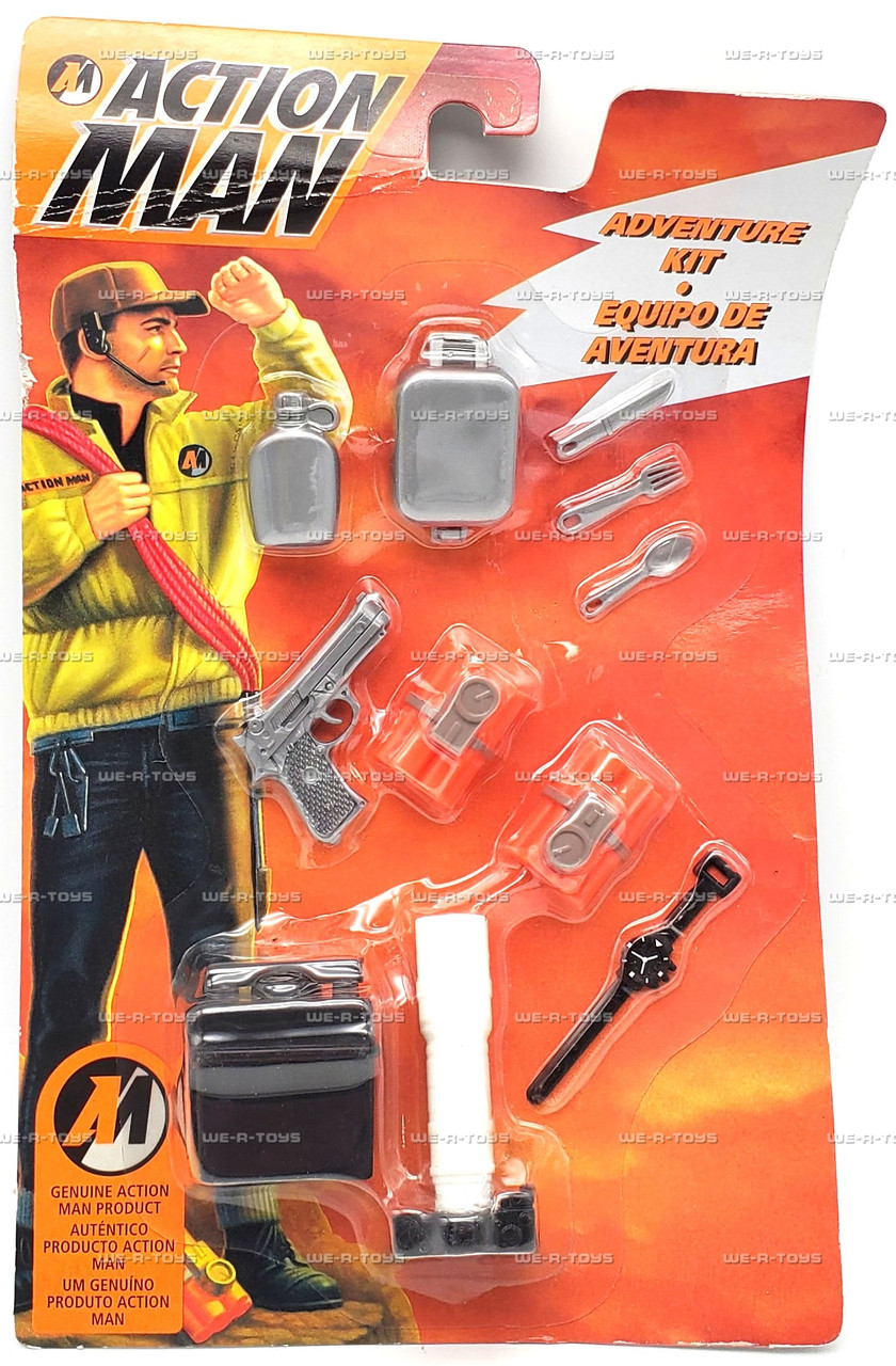 Manグッズまとめ売り Action Man Adventure Kit 1994 Accessory Set Hasbro #12763 - We-R-Toys