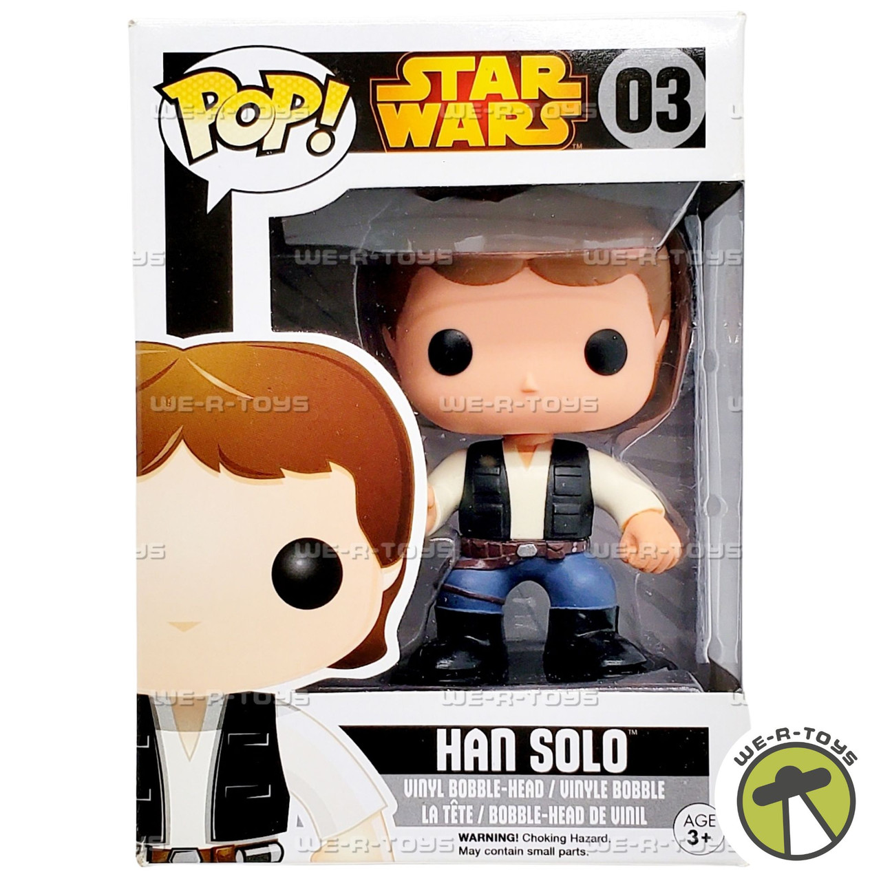 STAR WARS BOBBLE-HEAD3体 Funko POP Star Wars Han Solo 169 Vinyl Bobble Head Figure 11841