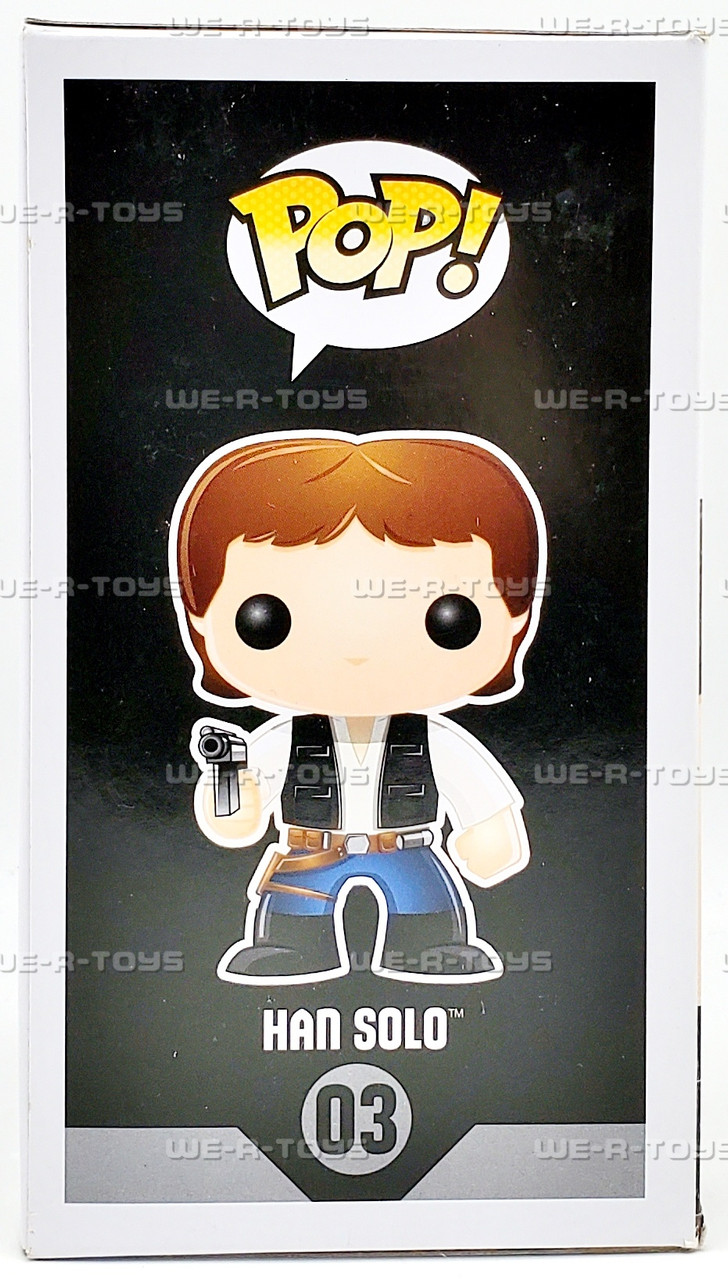 STAR WARS BOBBLE-HEAD3体 Funko POP Star Wars Han Solo 169 Vinyl Bobble Head Figure 11841