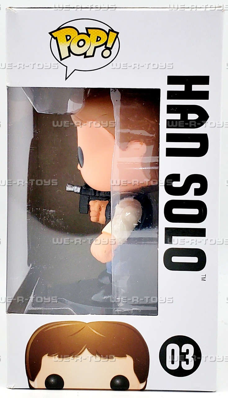Funko POP Star Wars Han Solo 169 Vinyl Bobble Head Figure 11841