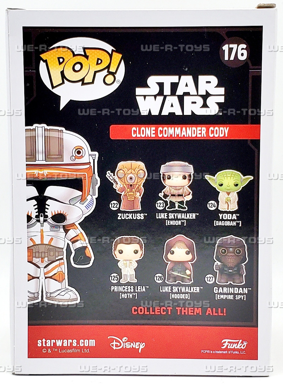 Funko POP Star Wars Clone Commander Cody 176 Vinyl Bobble Head