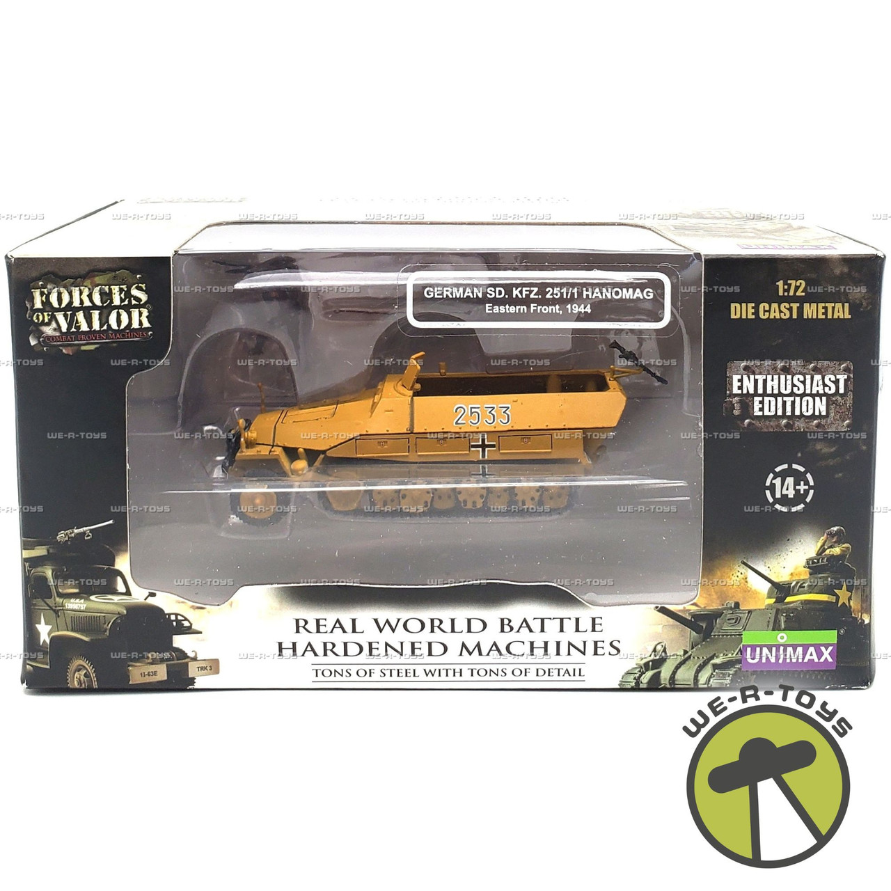 Forces of Valor German SD. KFZ. 251/1 Hanomag 1:72 Vehicle 2012