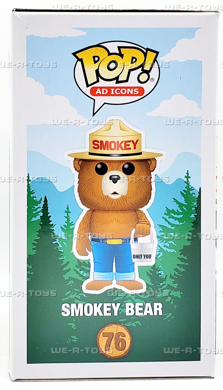 【大特価!!】 Funko POP AD Icons Smokey Bear with Bucket 76 Vinyl Figure 香水(男性用)