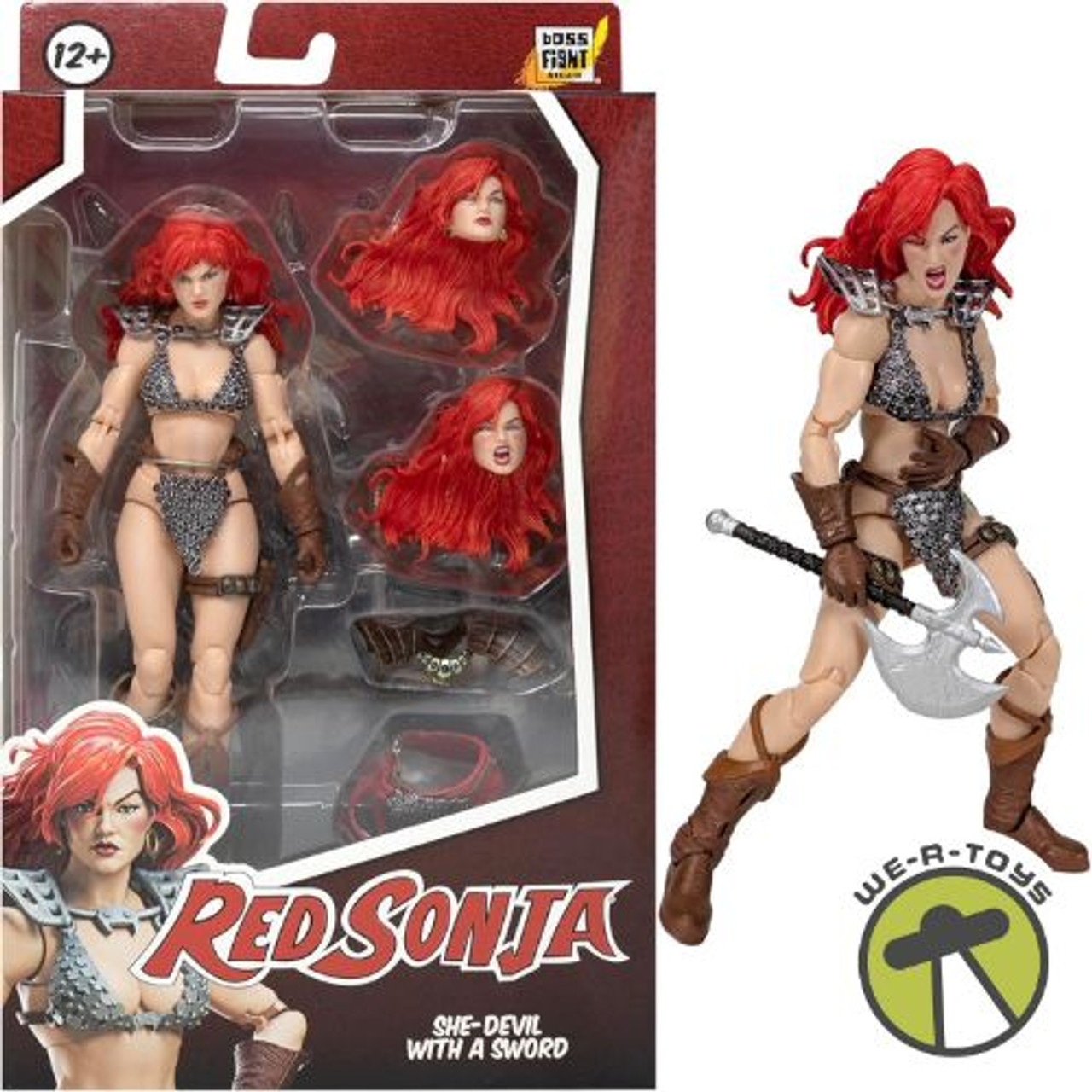 BOSS FIGHT STUDIO RED SONJA(レッドソーニャ) Boss Fight Studio Epic H.A.C.K.S. 1/12 Scale 50th