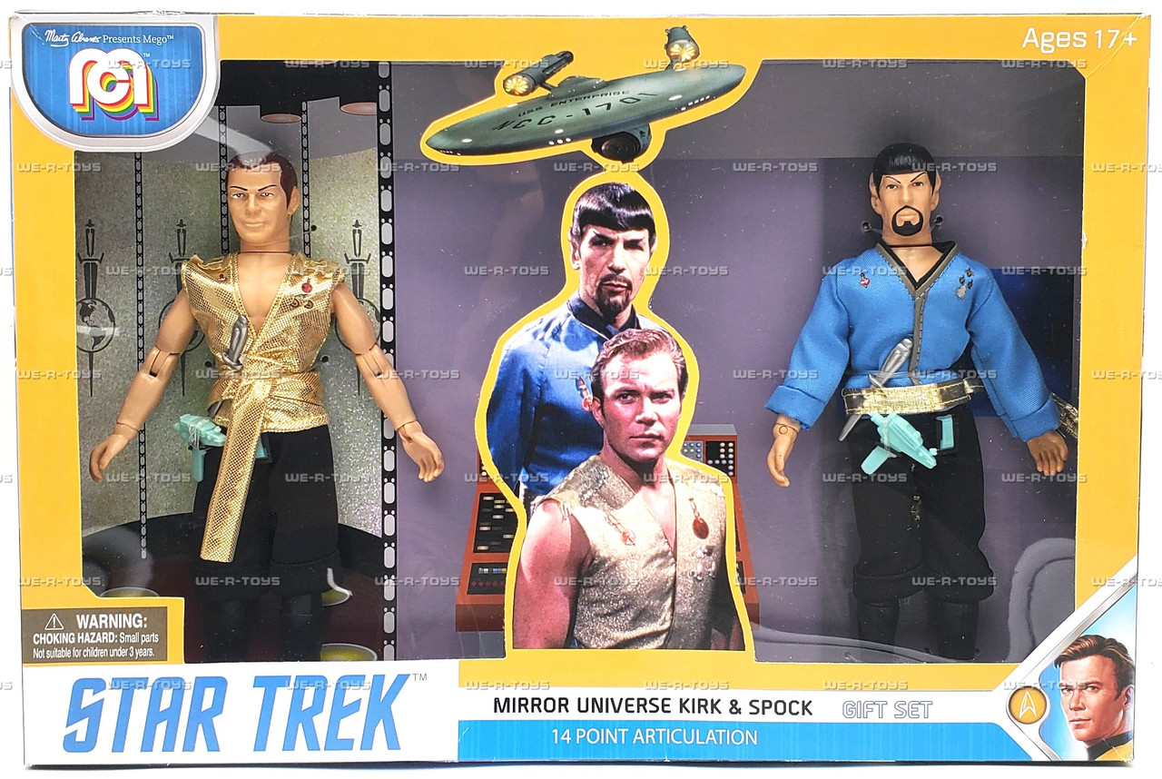 Star Trek Mirror Universe Kirk & Spock Gift Set Action Figures