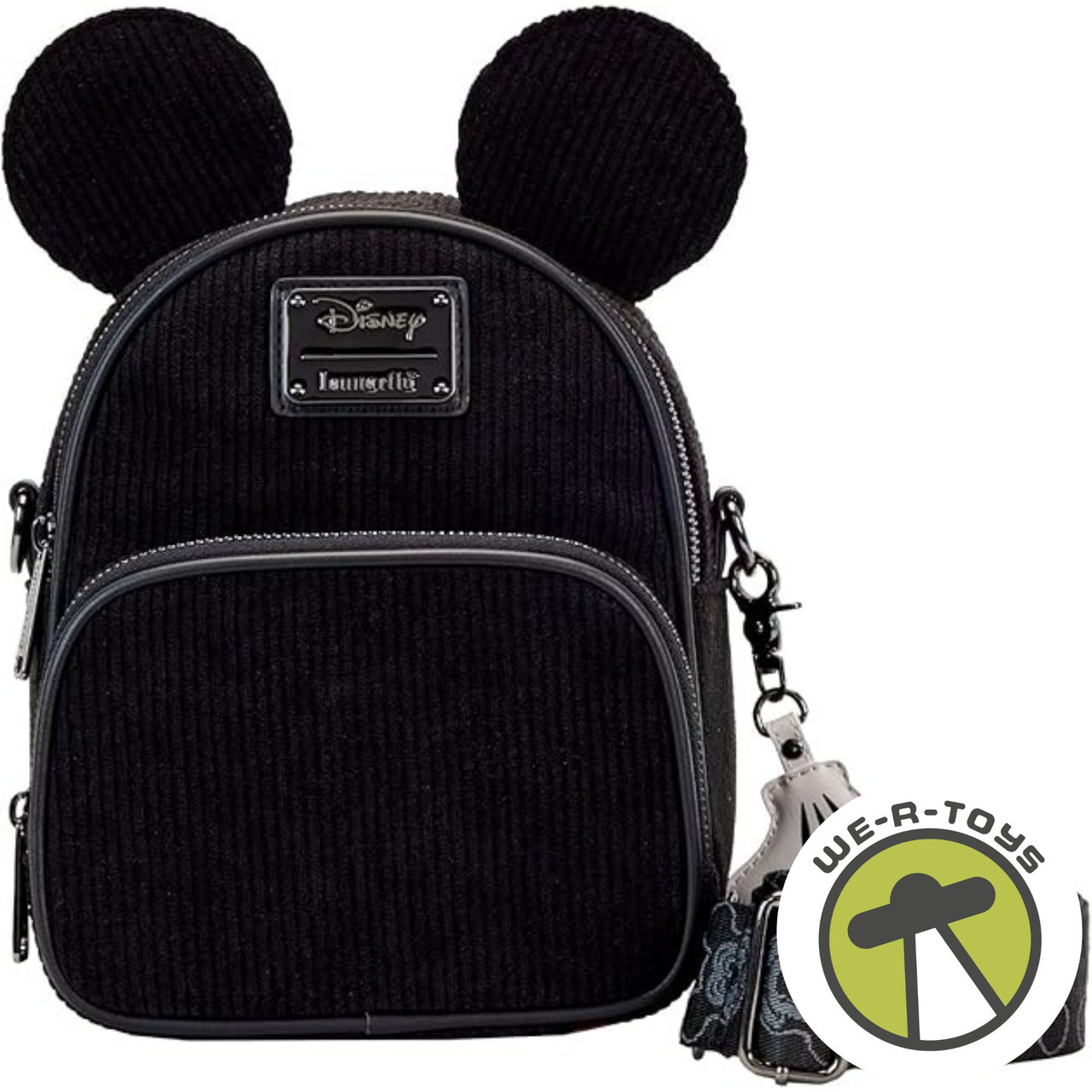 Mickey Mouse Classic Corduroy Convertible Mini Backpack and  display picture 2