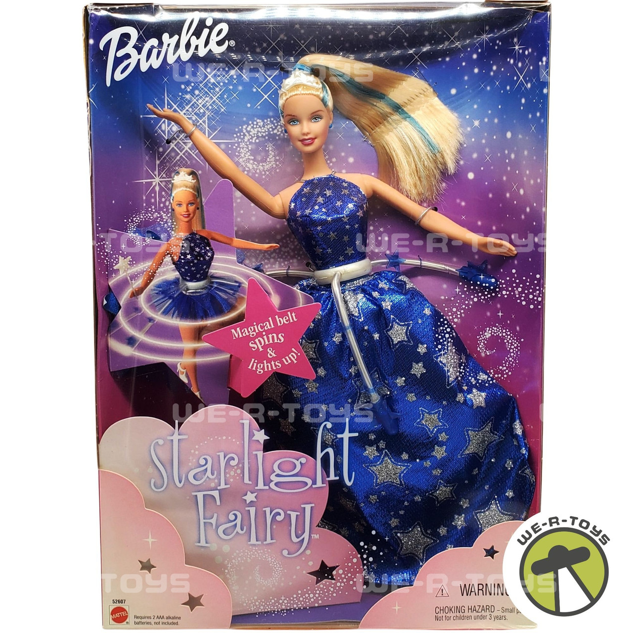 Starlight Fairy Barbie Doll with Magical Spinning Belt 2001 Mattel 52607
