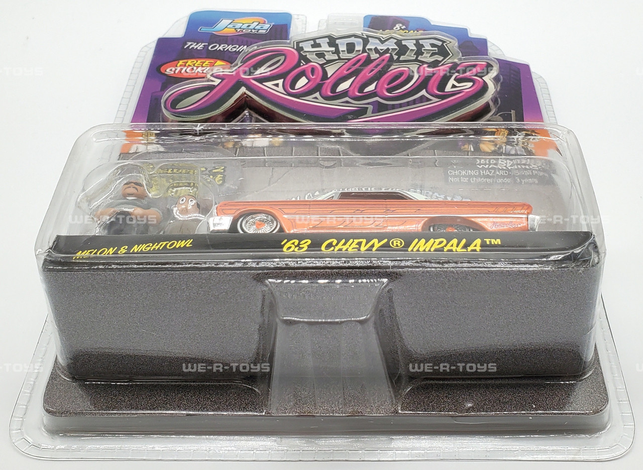 Homie Rollerz '63 Chevy Impala with Melon & Nightowl Figures Jada