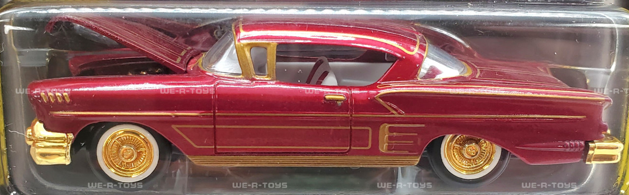 Revell Lowrider Magazine Issue 135 Red '58 Chevy Impala Die-Cast