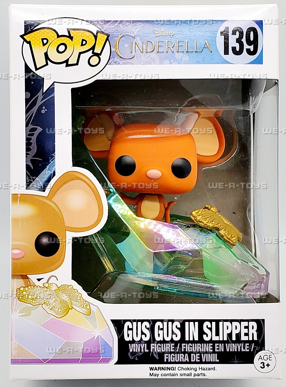 Funko POP Disney Cinderella Gus Gus in Slipper 139 Vinyl Figure