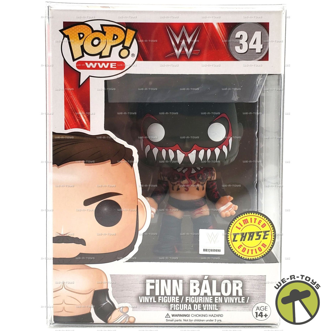 Funko Pop! WWE Finn Balor Limited Chase Edition 2017 Vinyl Figure