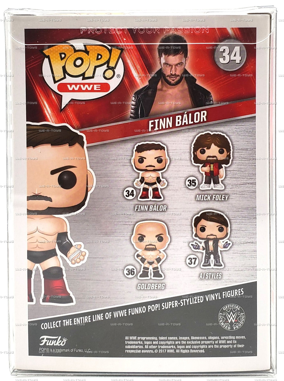 Funko Pop! WWE Finn Balor Limited Chase Edition 2017 Vinyl Figure
