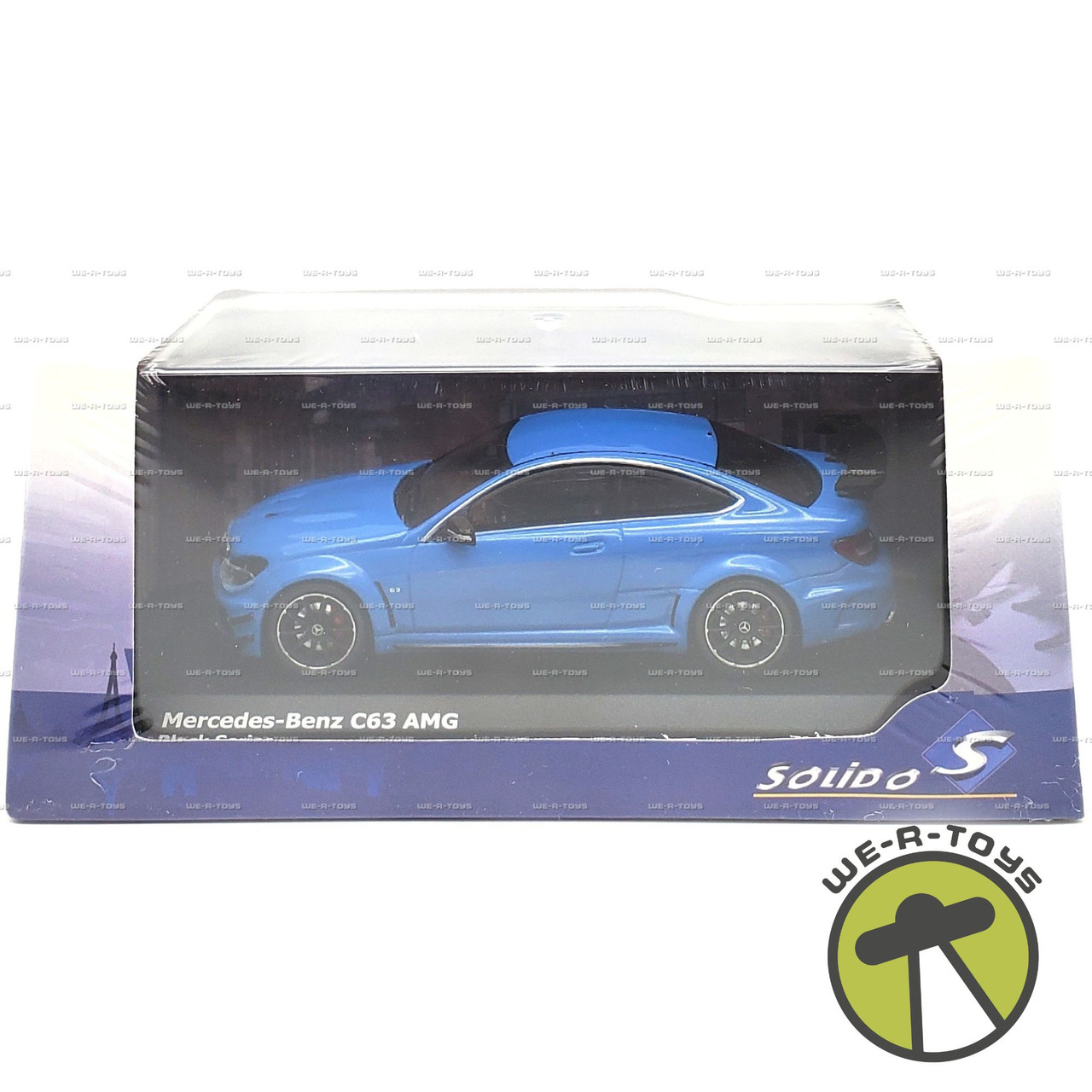 Mercedes-Benz 1/43 Mercedes-Benz C63 AMG 2014 ブラック (S1079) C63 AMG Black Series French Blue 1:43 Scale Model
