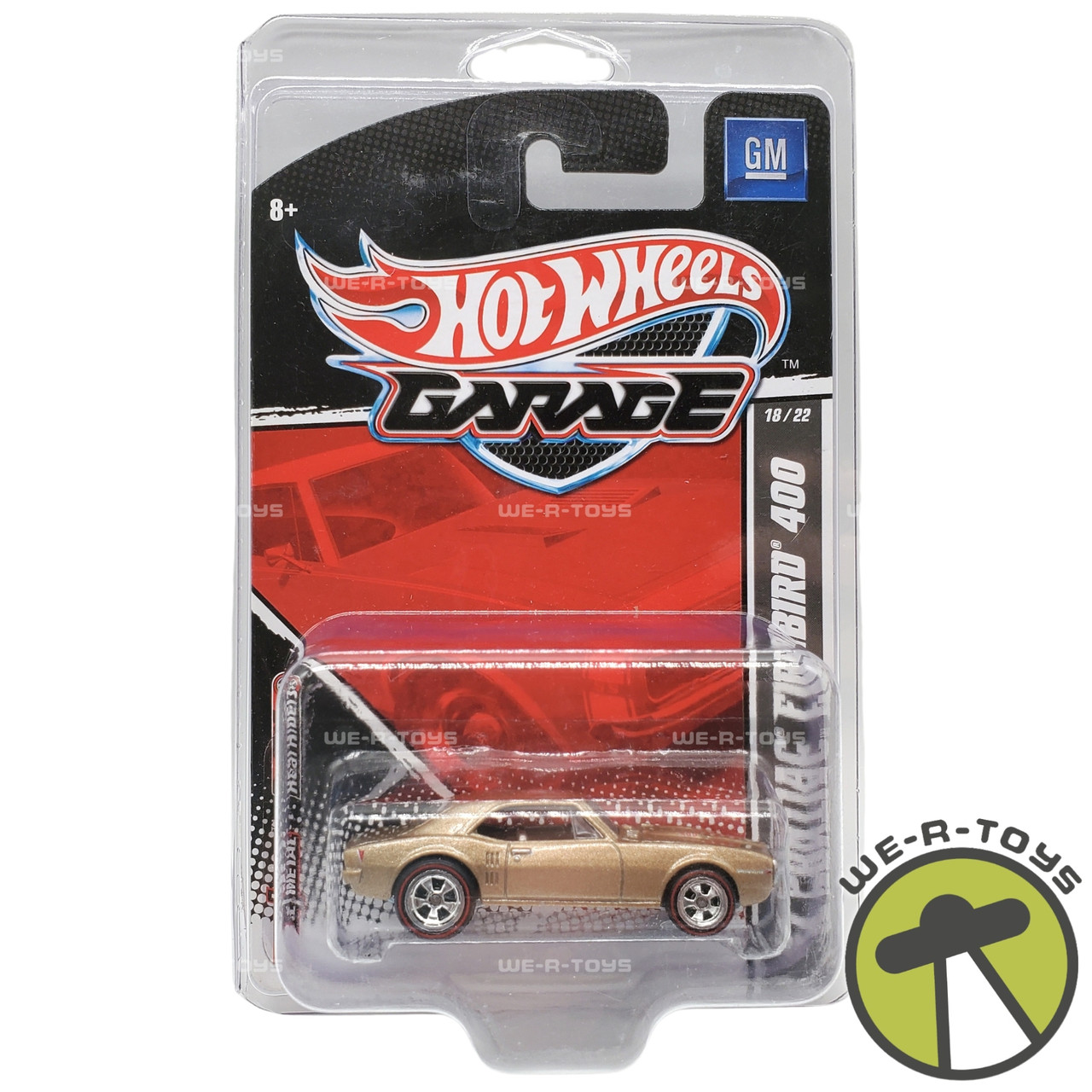 Hot Wheels Garage Gold '67 Pontiac Firebird 400 Vehicle Mattel
