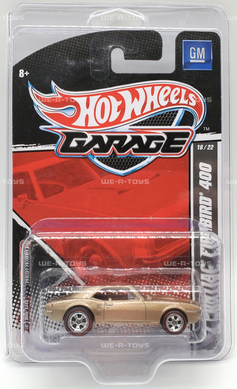 Hot Wheels Garage Gold '67 Pontiac Firebird 400 Vehicle Mattel