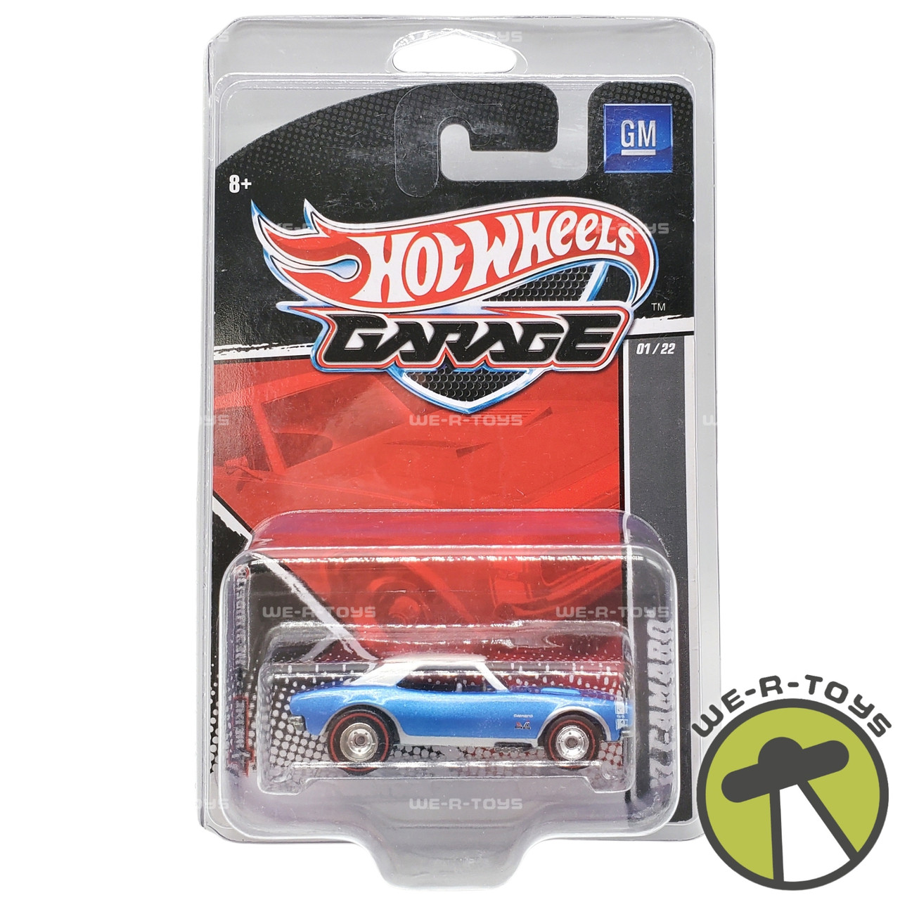 Hot Wheels Garage Blue '67 Camaro Vehicle Mattel T8257 NEW - We-R-Toys