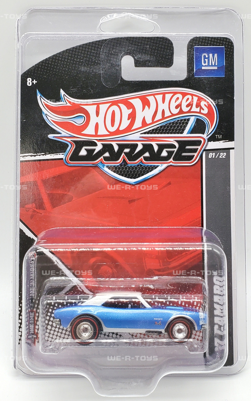 Hot Wheels Garage Blue '67 Camaro Vehicle Mattel T8257 NEW - We-R-Toys