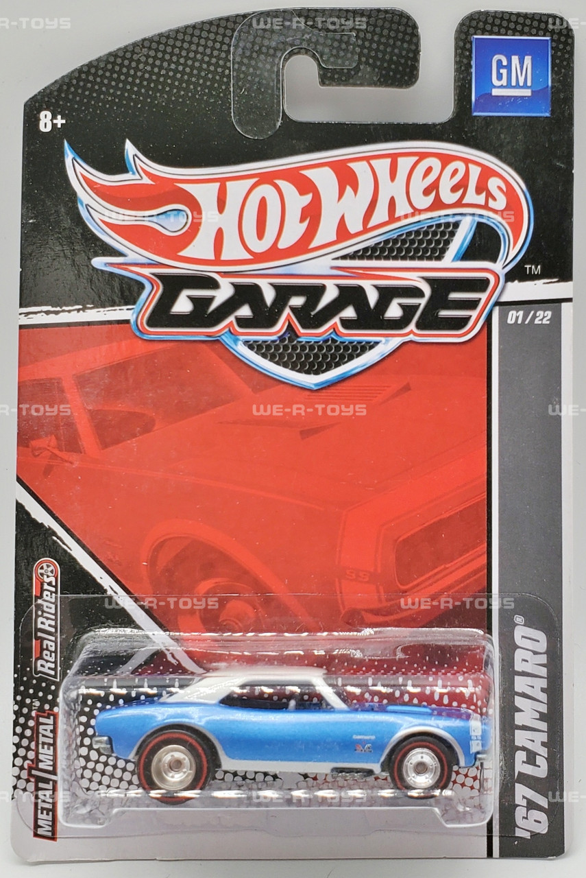 Hot Wheels Garage Blue '67 Camaro Vehicle Mattel T8257 NEW - We-R-Toys