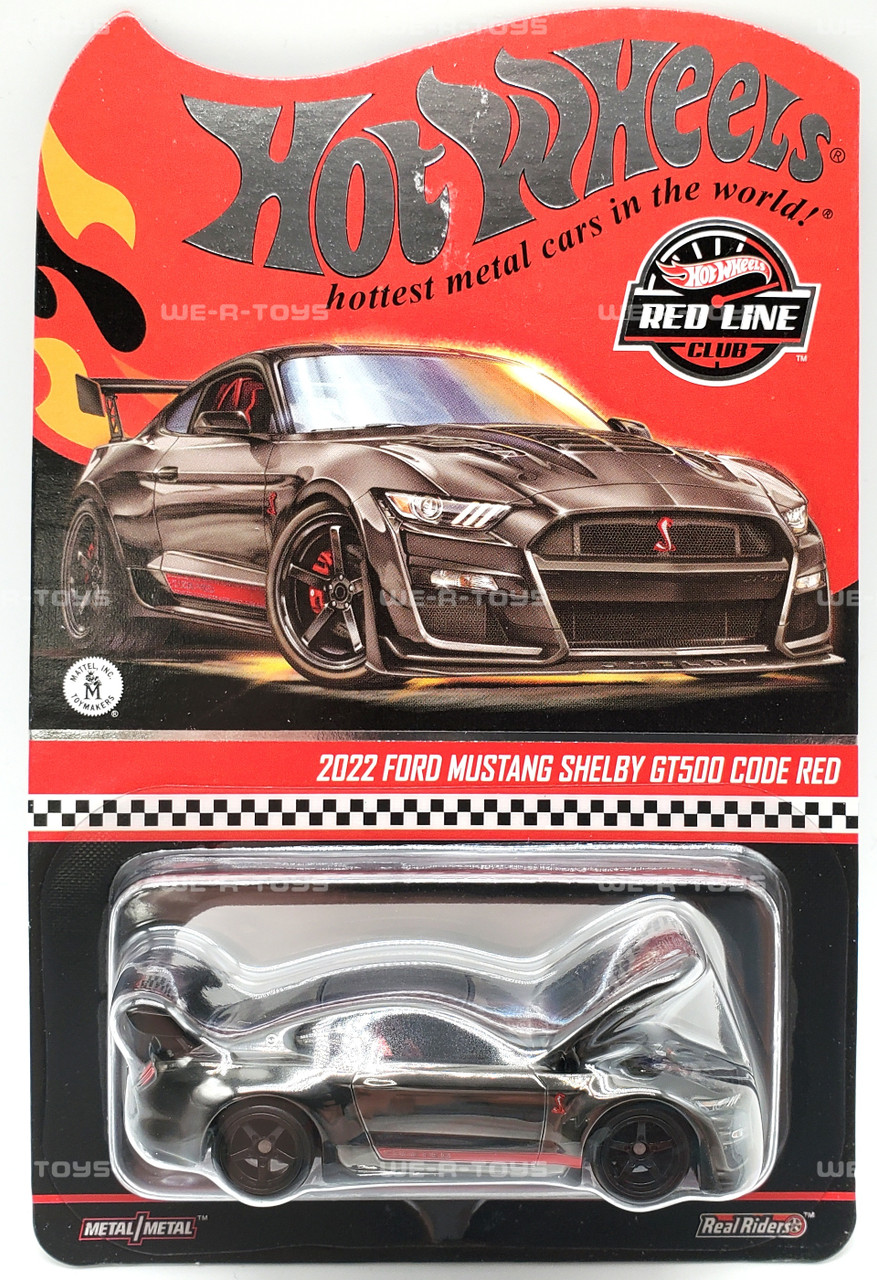 Hot Wheels Red Line Club RLC 2022 Ford Mustang Shelby GT500 Code