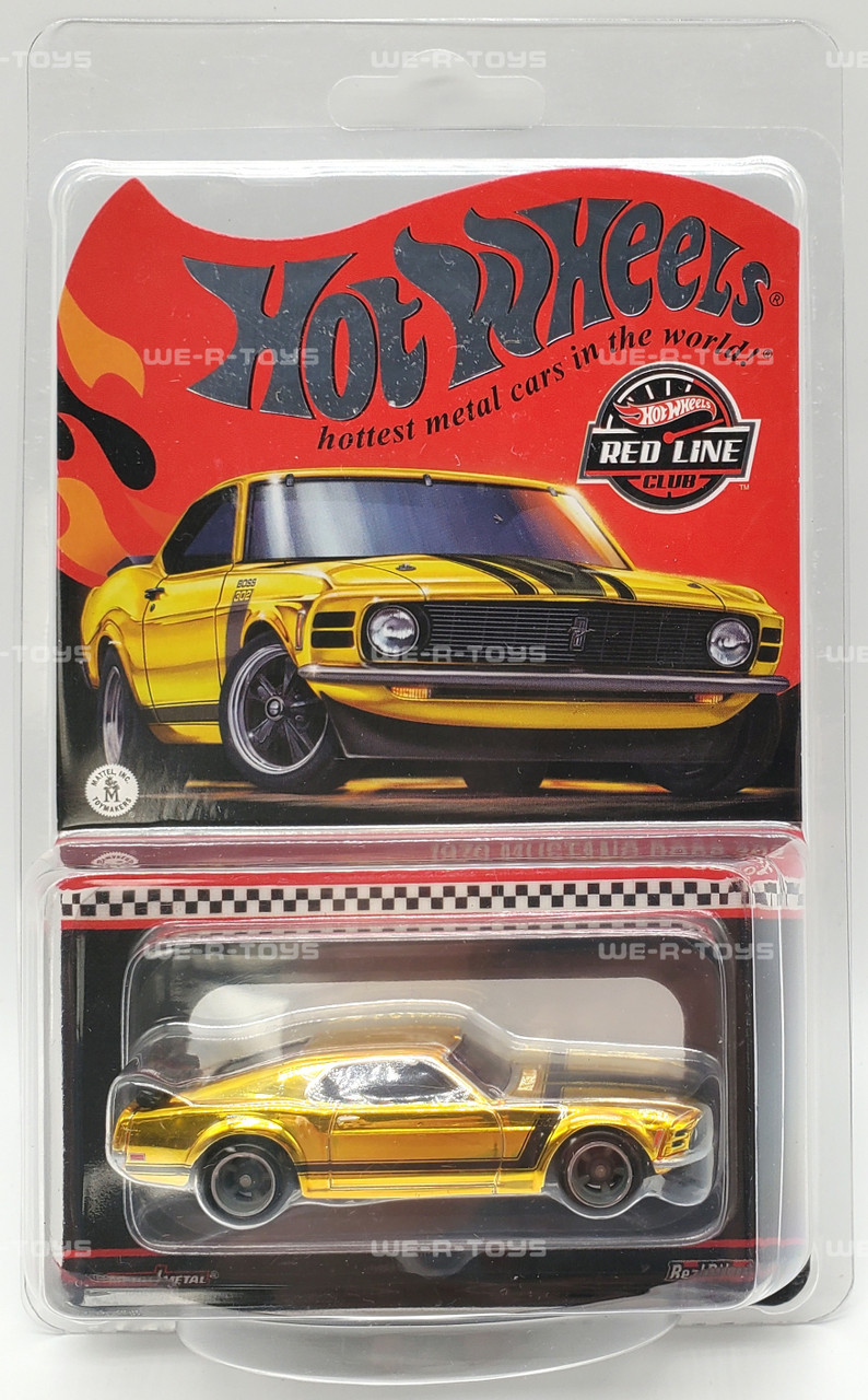 Hot Wheels Red Line Club RLC 1970 Mustang Boss 302 Mattel