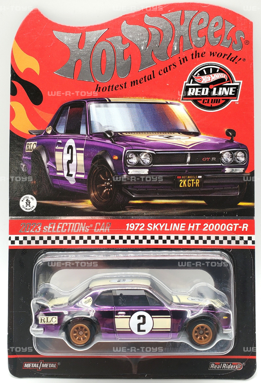 Hot Wheels Red Line Club RLC 2023 sELECTIONs Series 1972 Skyline