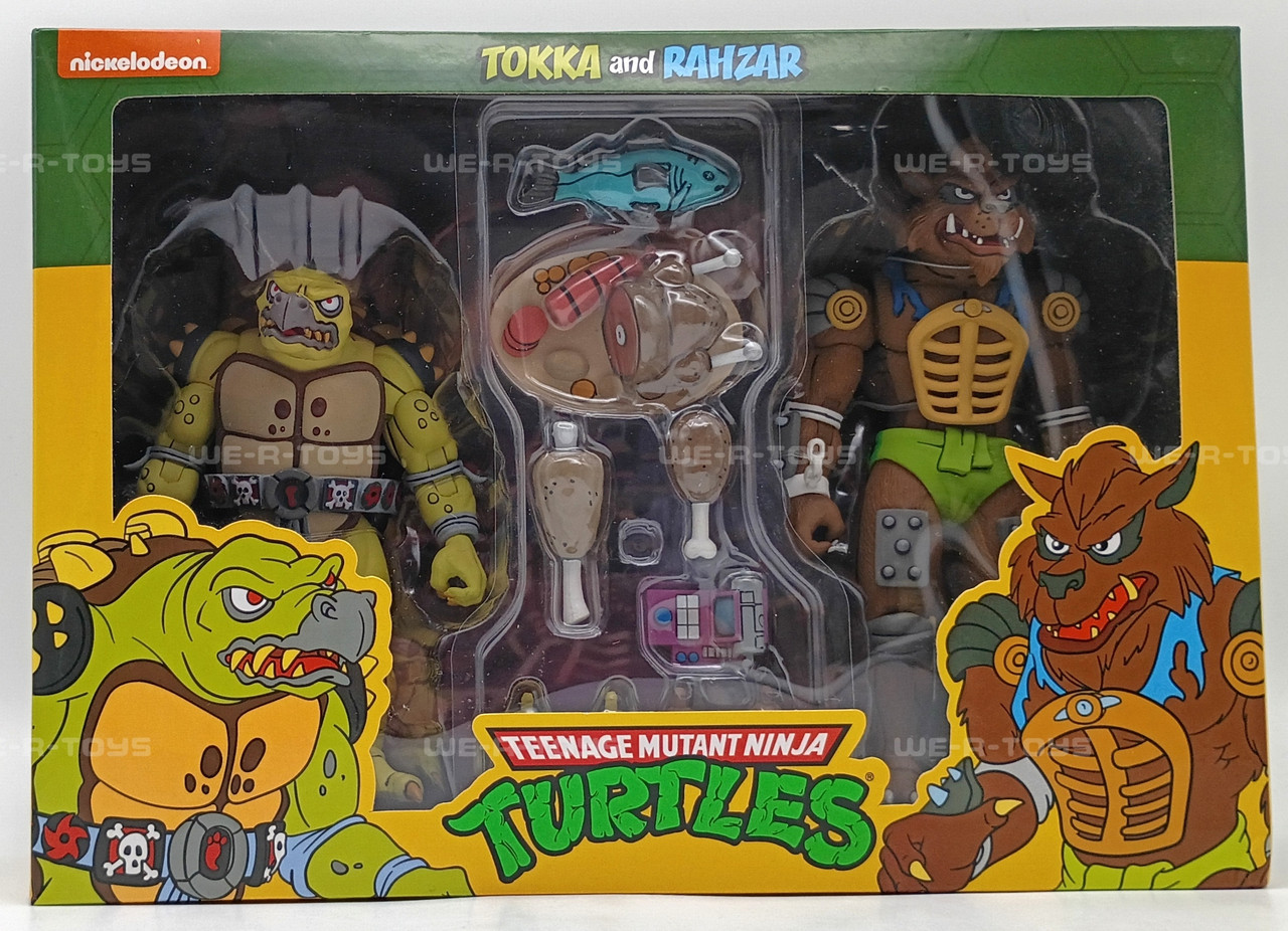 Teenage Mutant Ninja Turtles Tokka and Rahzar Action Figures Set