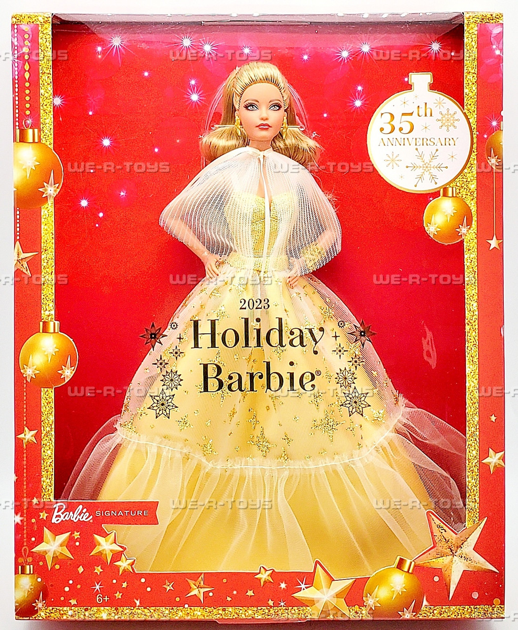 Barbie Signature Holiday Doll Latina 35th Anniversary 2023 Mattel