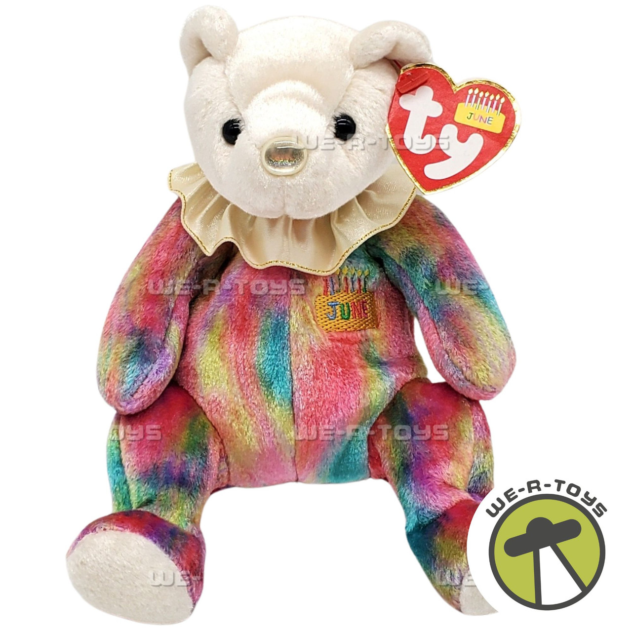 ソフト Beanie Baby June Birthday Bear June Beanie Boos Ty Beanie Babies
