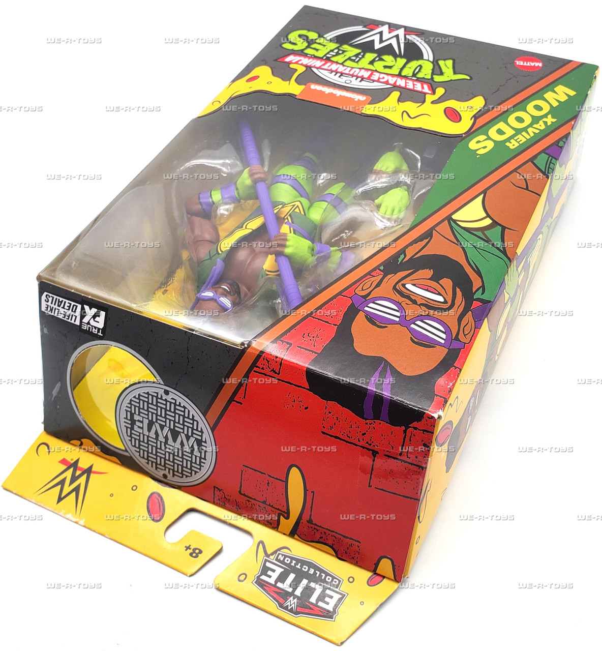 WWE Elite Collection x TMNT Xavier Woods Action Figure 2024 Mattel