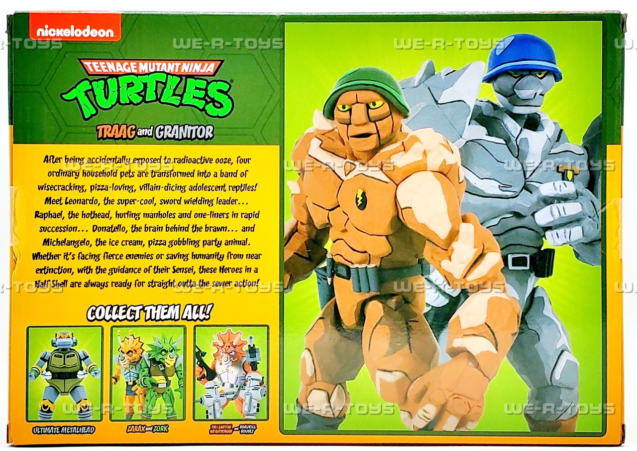 Les Tortues ninja pack 2 figurines Tragg & Grannitor 18 cm Les Tortues ninja pack 2 figurines Tragg & Grannitor 18 cm