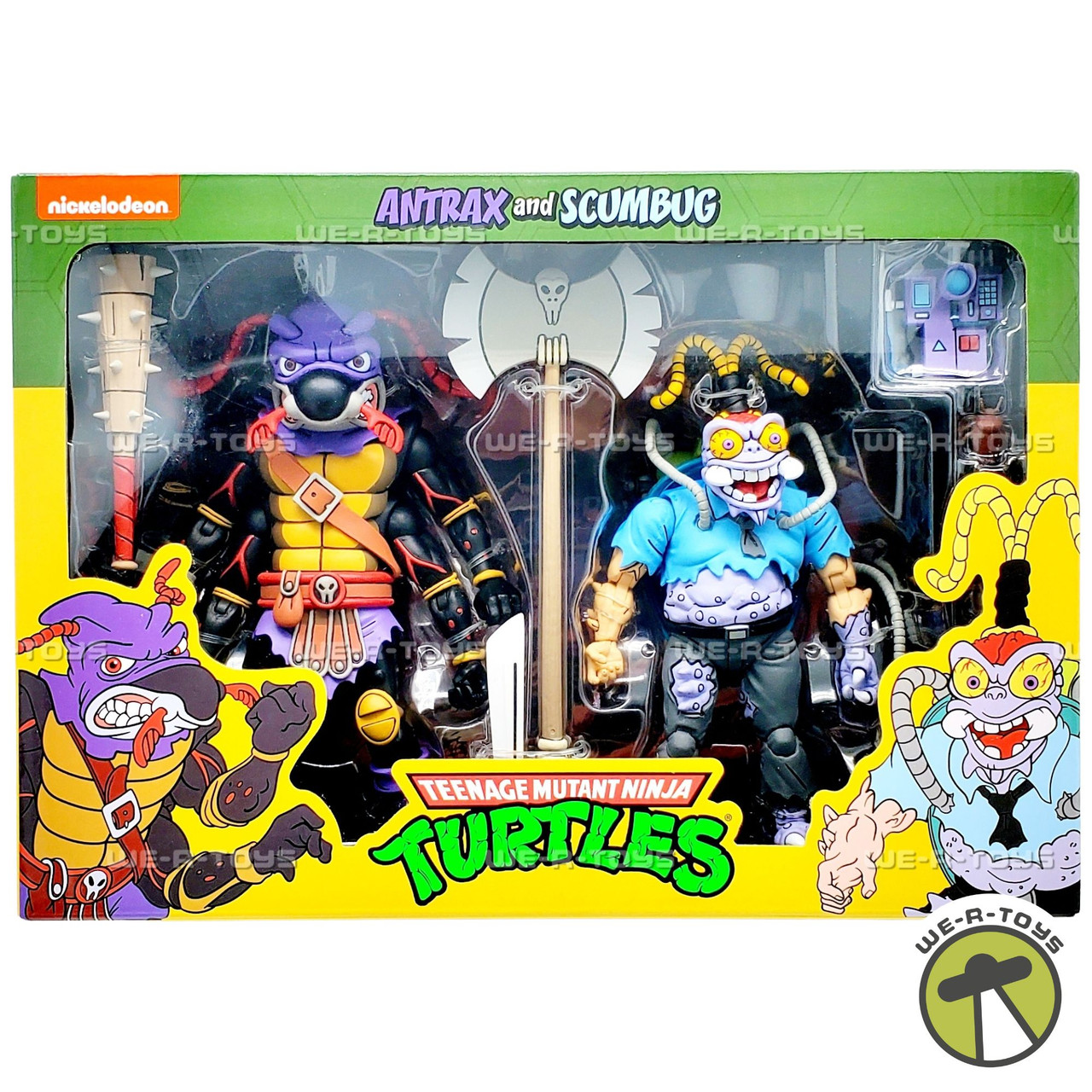 Teenage Mutant Ninja Turtles Antrax and Scumbug Action Figure Set