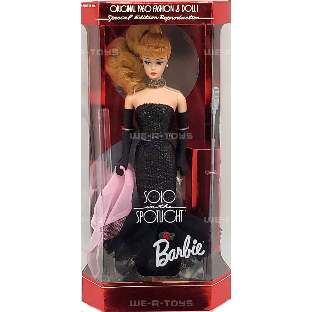 Solo in the Spotlight 1960 Reproduction Barbie Doll 1944 Mattel 13534 Solo in the Spotlight 1960 Reproduction Barbie Doll 1944 Mattel 13534
