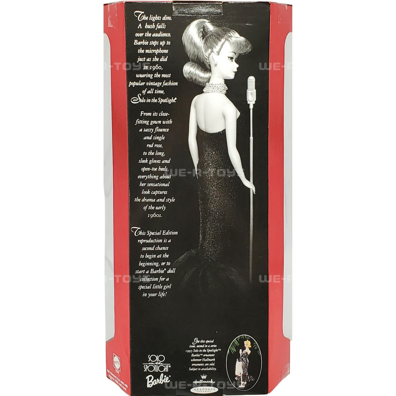 Solo in the Spotlight 1960 Reproduction Barbie Doll 1944 Mattel 13534