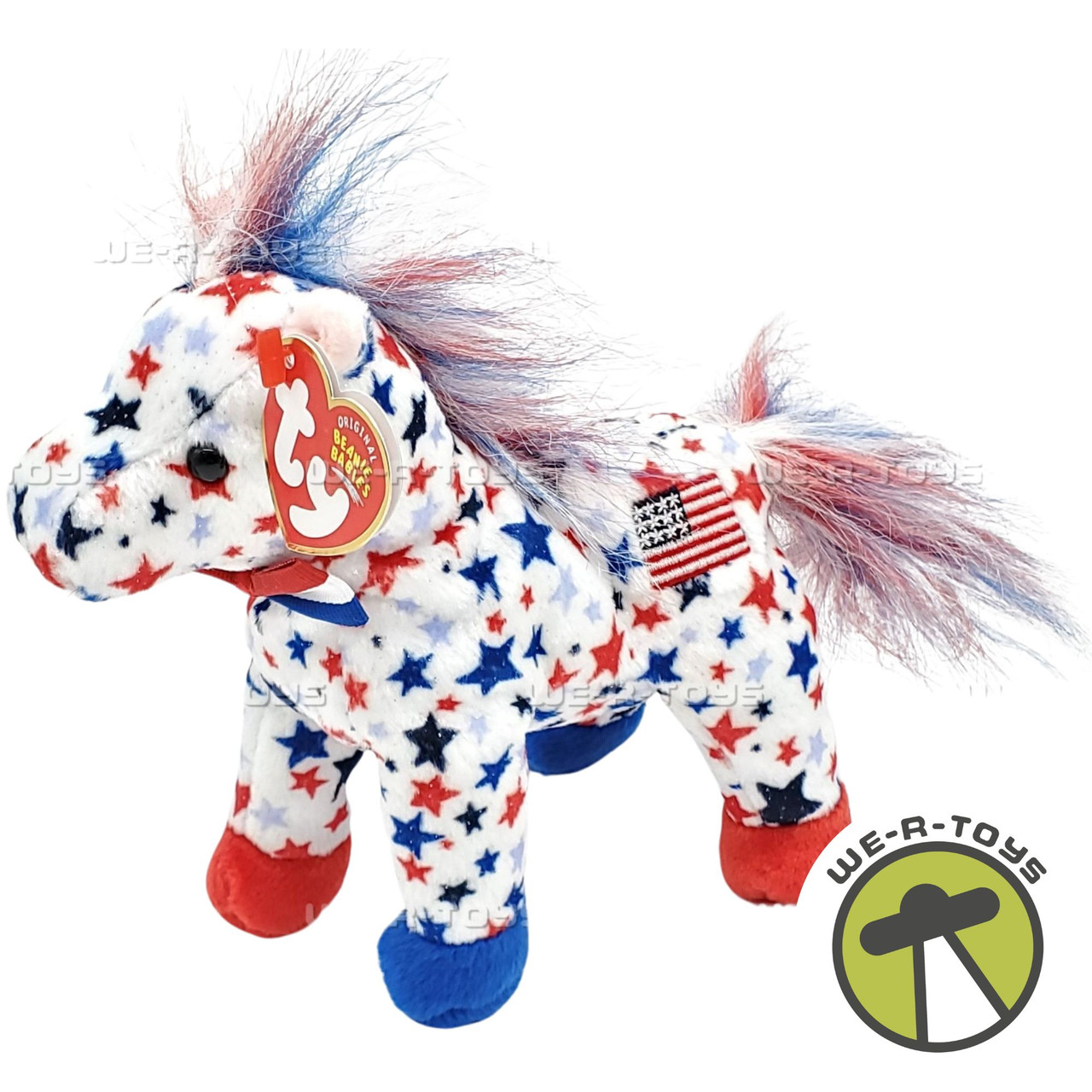 Ty Beanie Babies Lefty 2004 the Donkey US Presidential Election