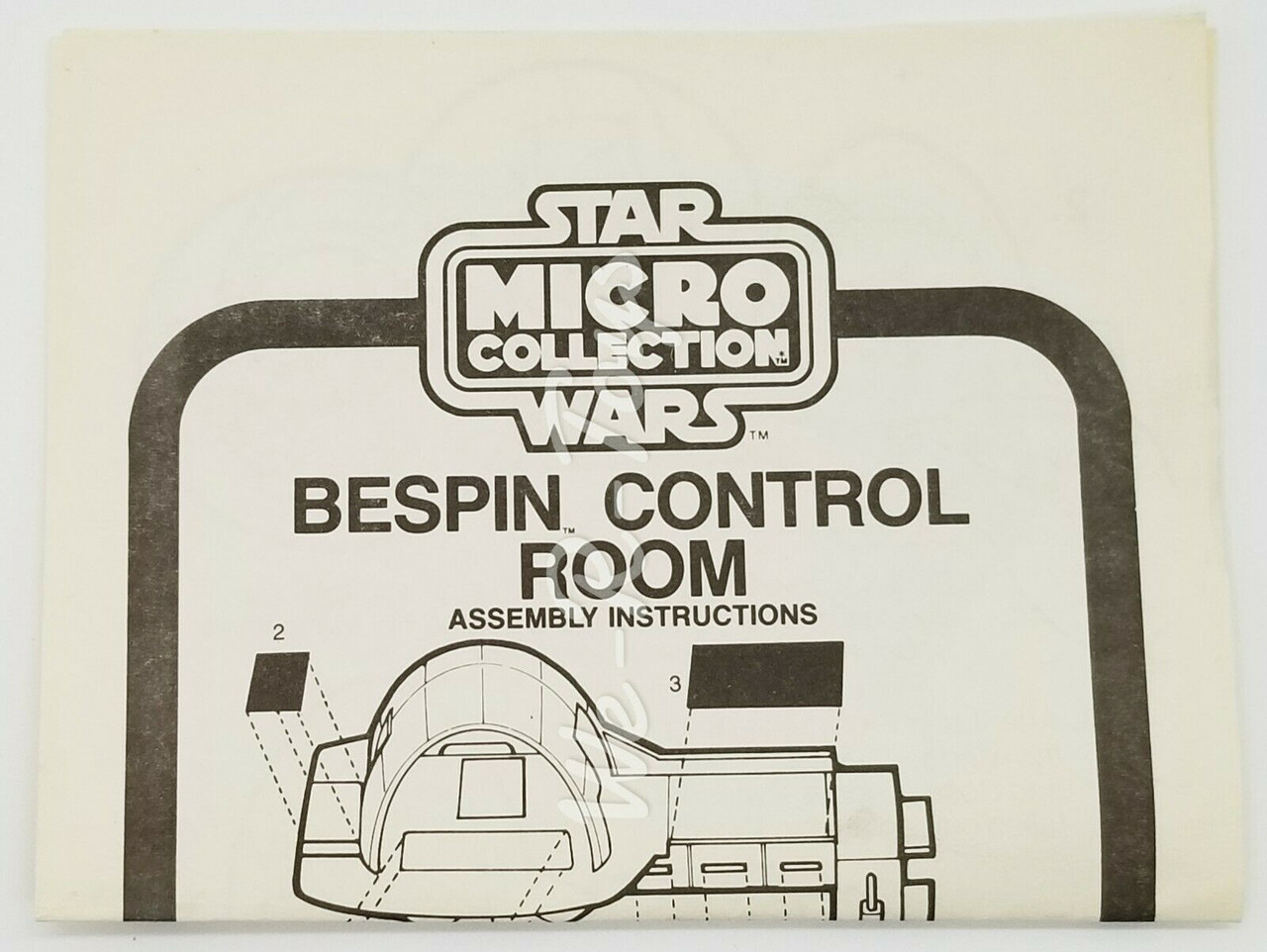 Star Wars Micro Collection Bespin Control Room Action Playsets