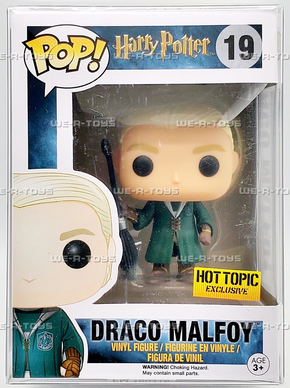 Funko POP Harry Potter Draco Malfoy in Quidditch Robes 19 Vinyl Figure -  We-R-Toys