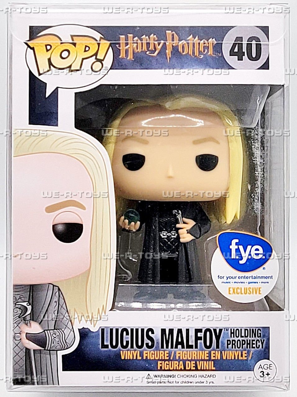 Funko POP Harry Potter Lucius Malfoy Holding Prophecy 40 Vinyl