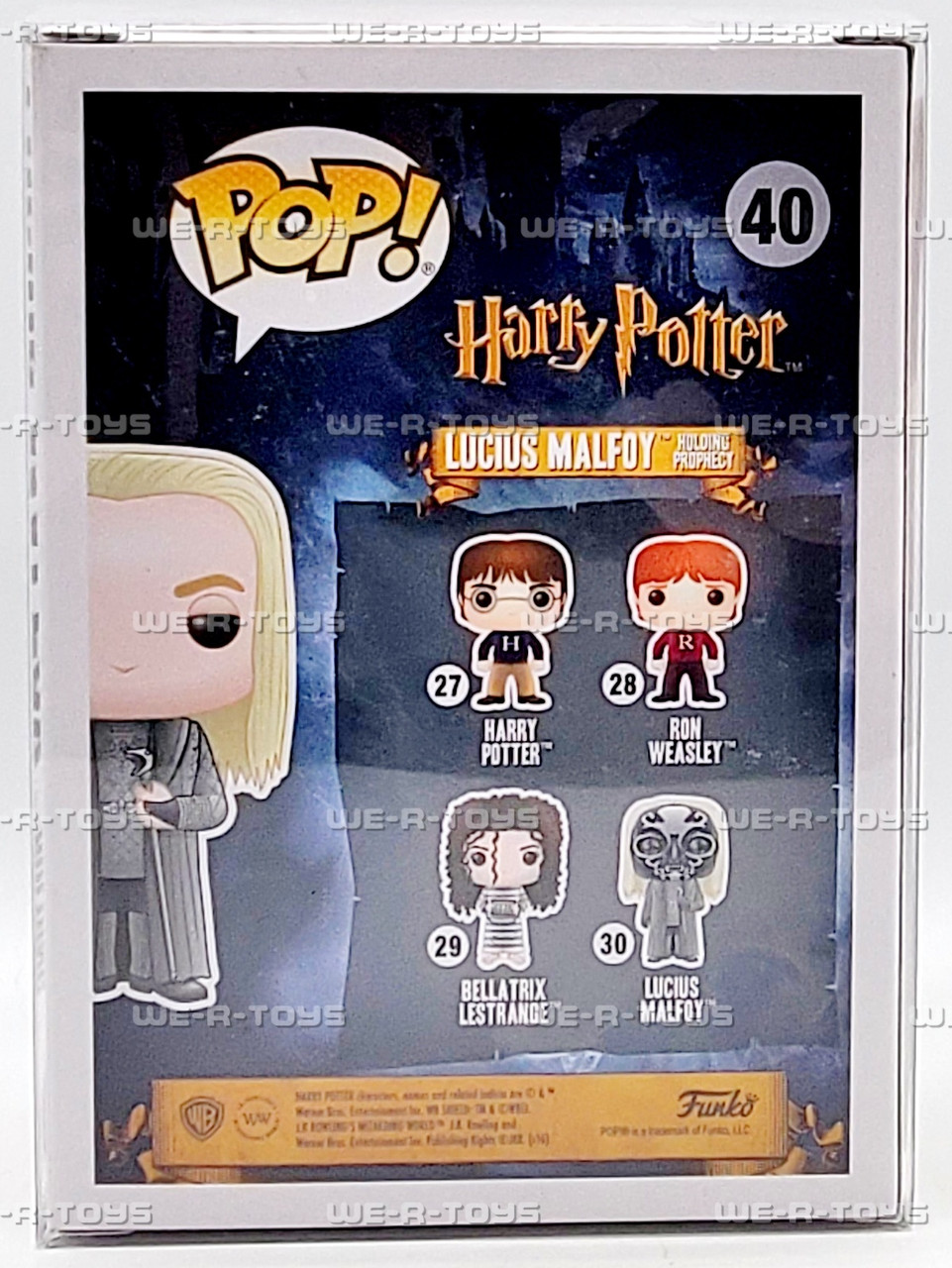 Funko POP Harry Potter Lucius Malfoy Holding Prophecy 40 Vinyl