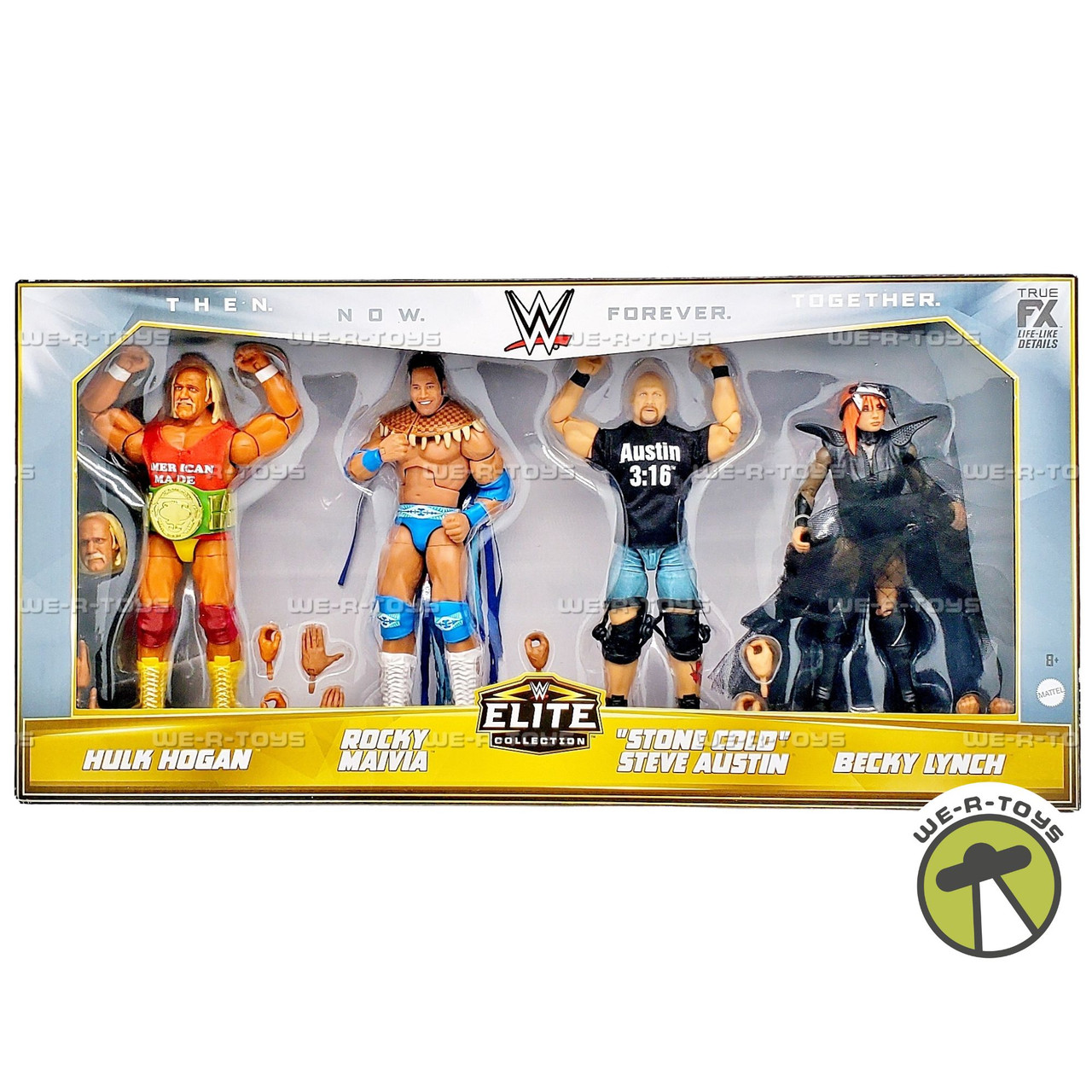 WWE Hulk Hogan Rocky Maivia Stone Cold Steve Austin and Becky