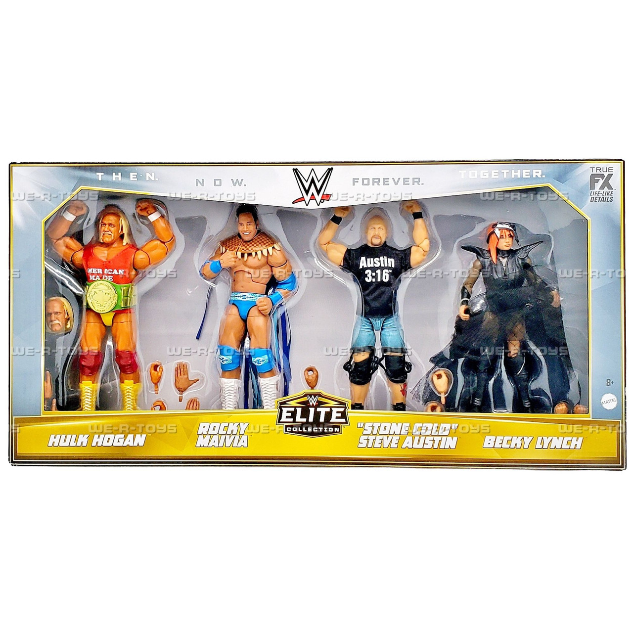 WWE Hulk Hogan Rocky Maivia Stone Cold Steve Austin and Becky