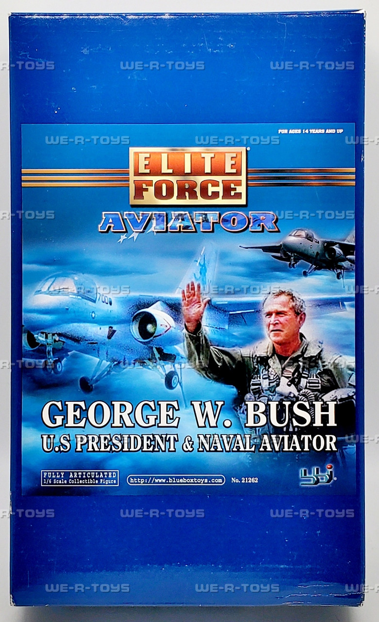 ミリタリー ELITE FORCE E W. BUSH AVIATOR Elite Force Aviator George W. Bush U.S. President and Naval