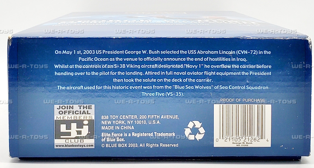 Elite Force Aviator George W. Bush U.S. President and Naval